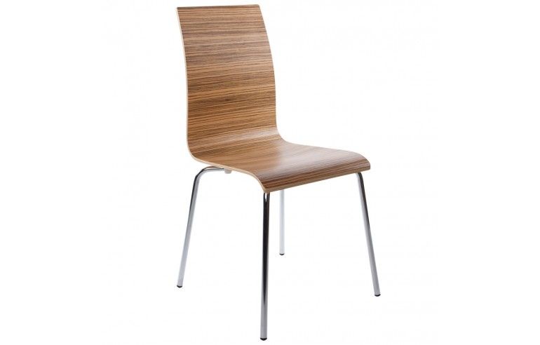 Kokoon Design - Krzesło designerskie (nie można układać w stosy) CLASSIC - ZEBRANO