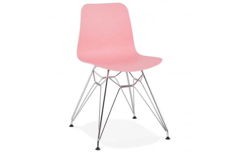 Kokoon Design - Krzesło designerskie FIFI - Różowy